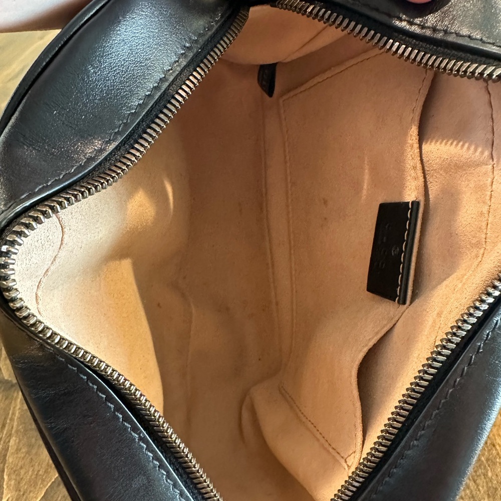 Gucci GG Marmont quilted chevron camera bag, organizer, box, dust bag EUC Small - Picture 9 of 16